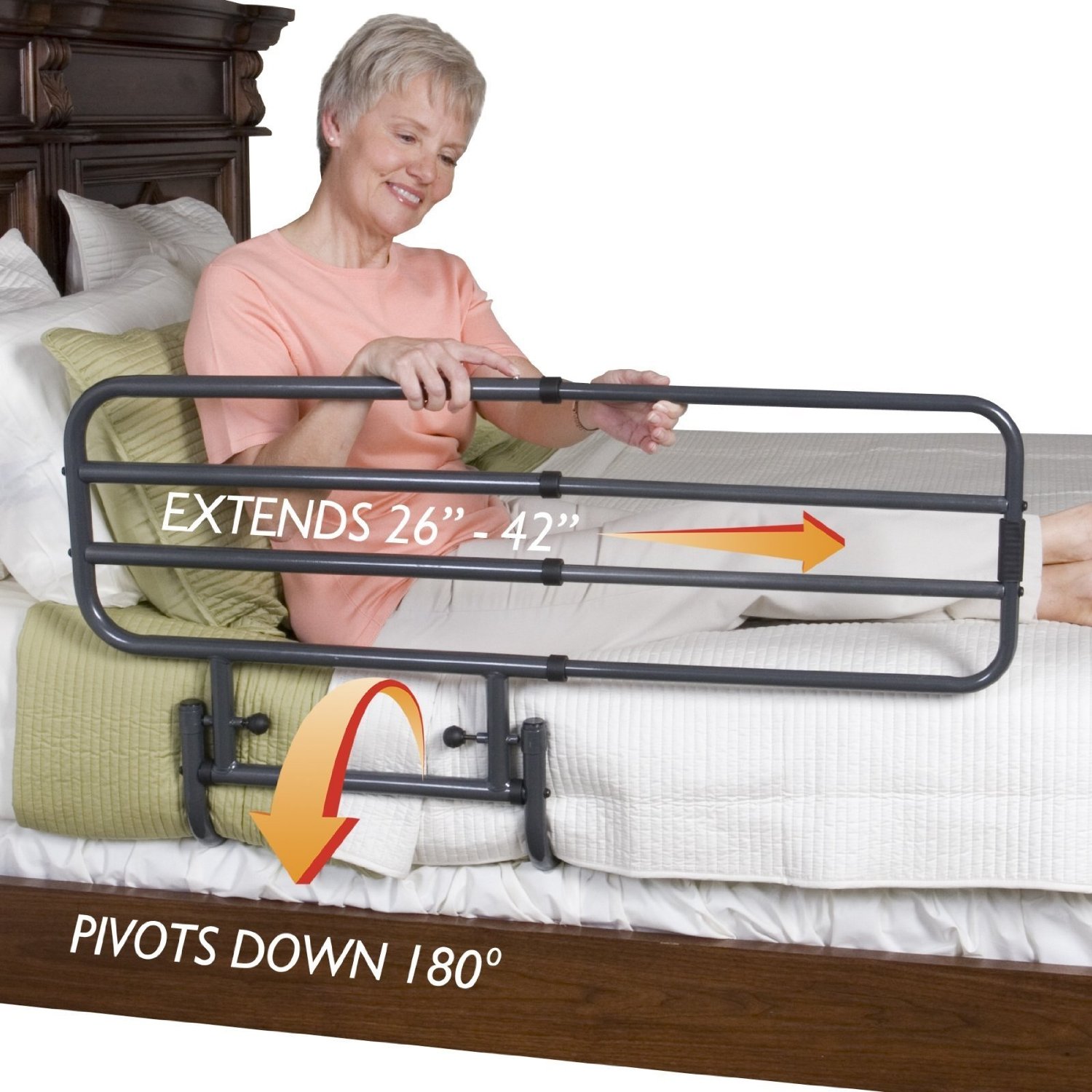 Cheap handicap bed rails Ez adjust bed rail. EZ Adjust Bed Rail