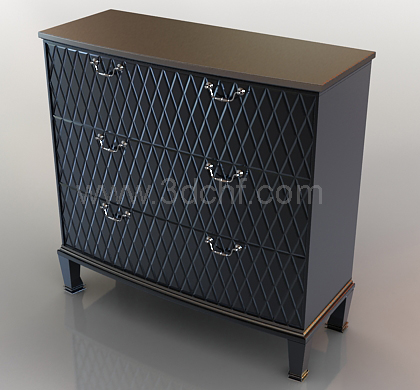 credenza 3d model