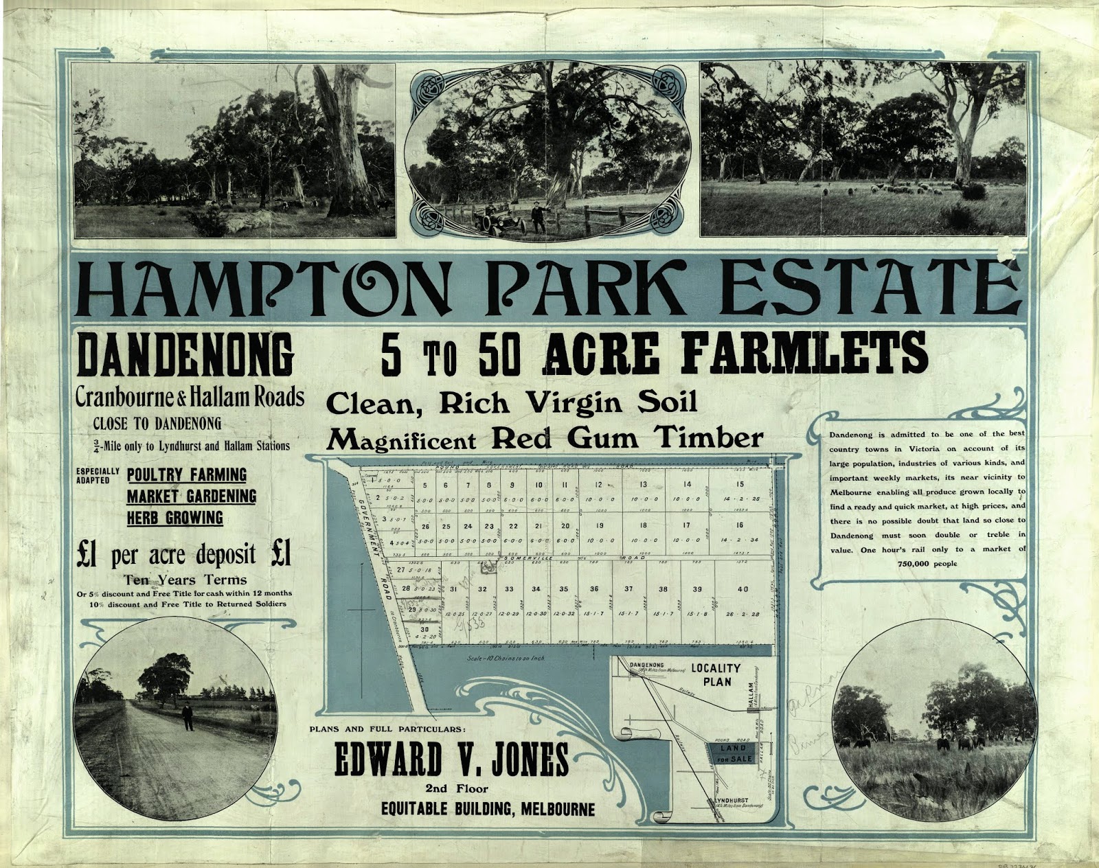 Casey Cardinia links to our past Hampton Park land sales