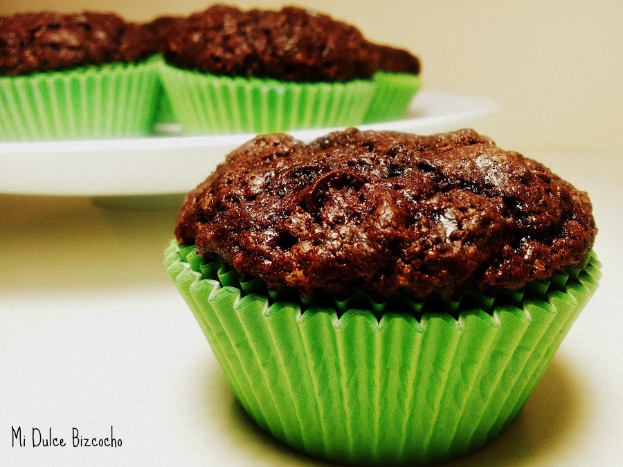 Muffins de chocolate