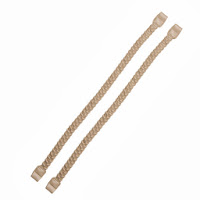 Miche Cream Braided Handles Miche Cream Braided Handles