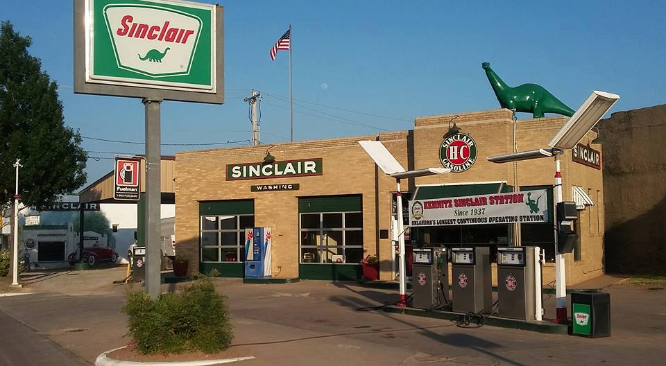 Just A Car Guy Oklahoma's longest continuous operating station, Sinclair in Perry, Oklahoma