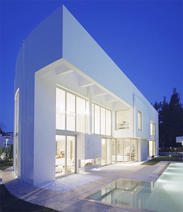 modern greek villa KLab architects