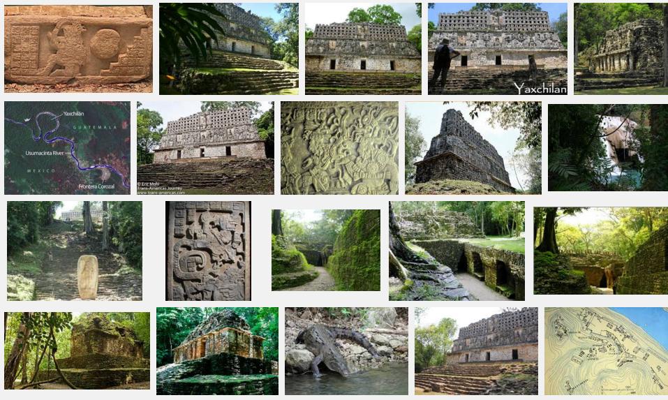 Ecoturismo México: Yaxchilán - Chiapas Zona arqueológica