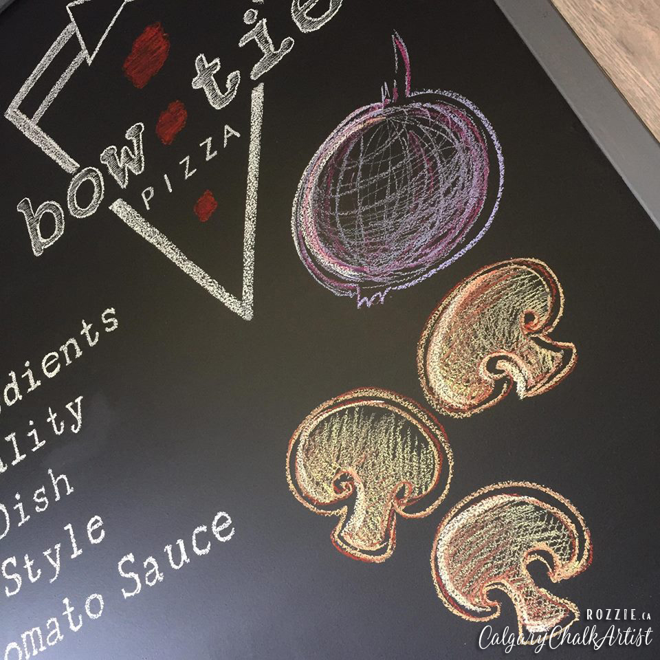 Rozzie Calgary Chalk Artist Calgary Chalkboards Update, Recent Work