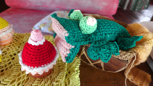 Free pattern crochet frog