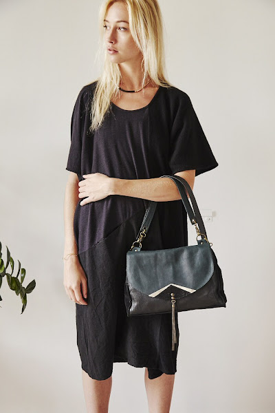 Robe graphique Elsa Esturgie noire