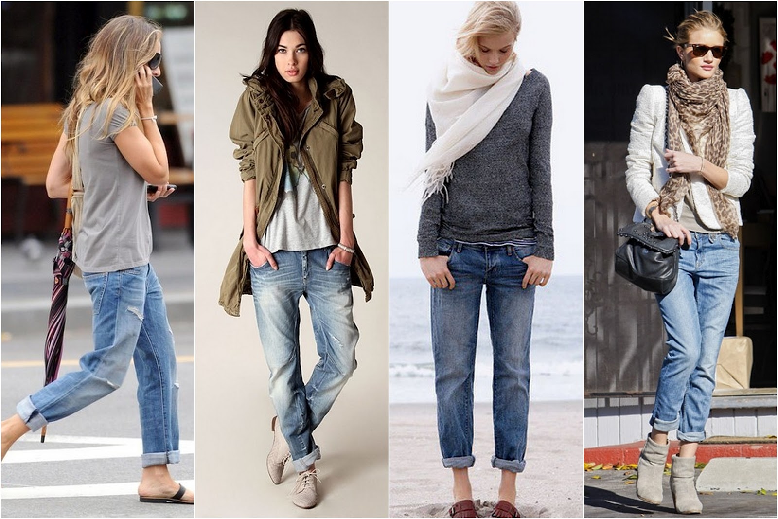 A bird, a girl: Boyfriend jeans
