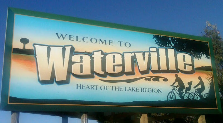 Welcome to Waterville sign