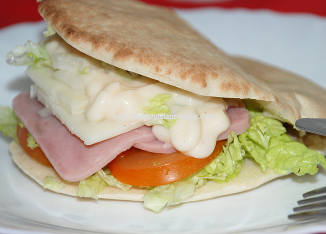 Kebab vegetal casero Kebab vegetal casero