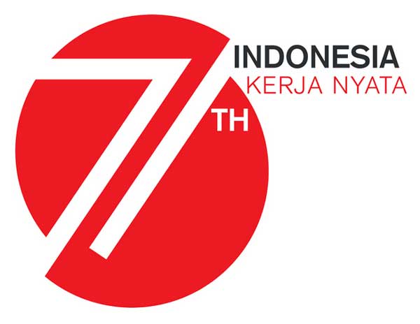 Logo Resmi HUT ke-71 RI dan Maknanya