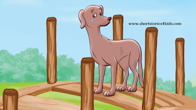 The Greedy Dog Short Story with pictures and pdf