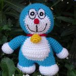 patron gratis Doraemon amigurumi | free amigurumi pattern Doraemon
