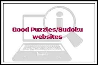 Links to the good puzzles and Sudoku website