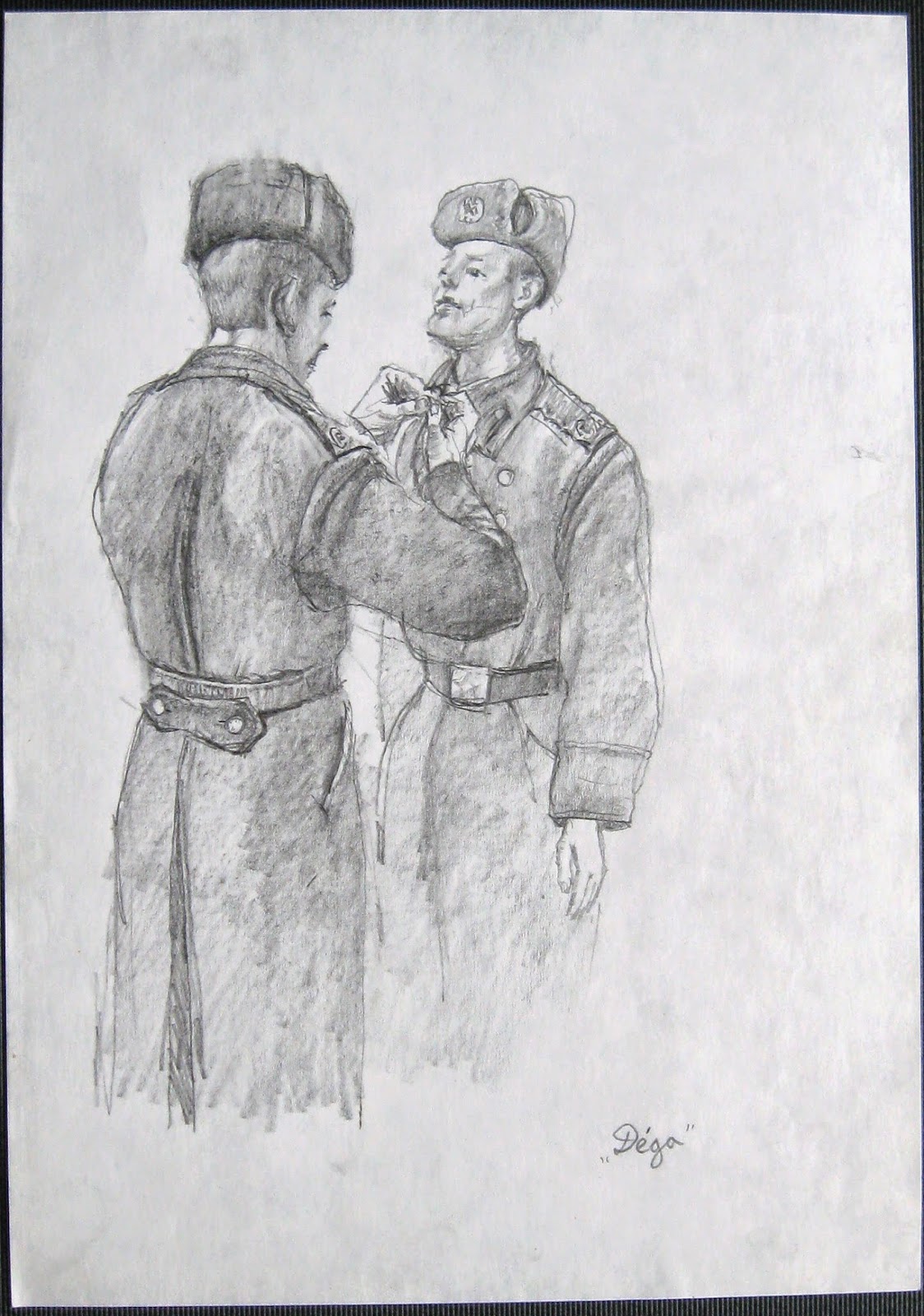 Армия картинки карандашом