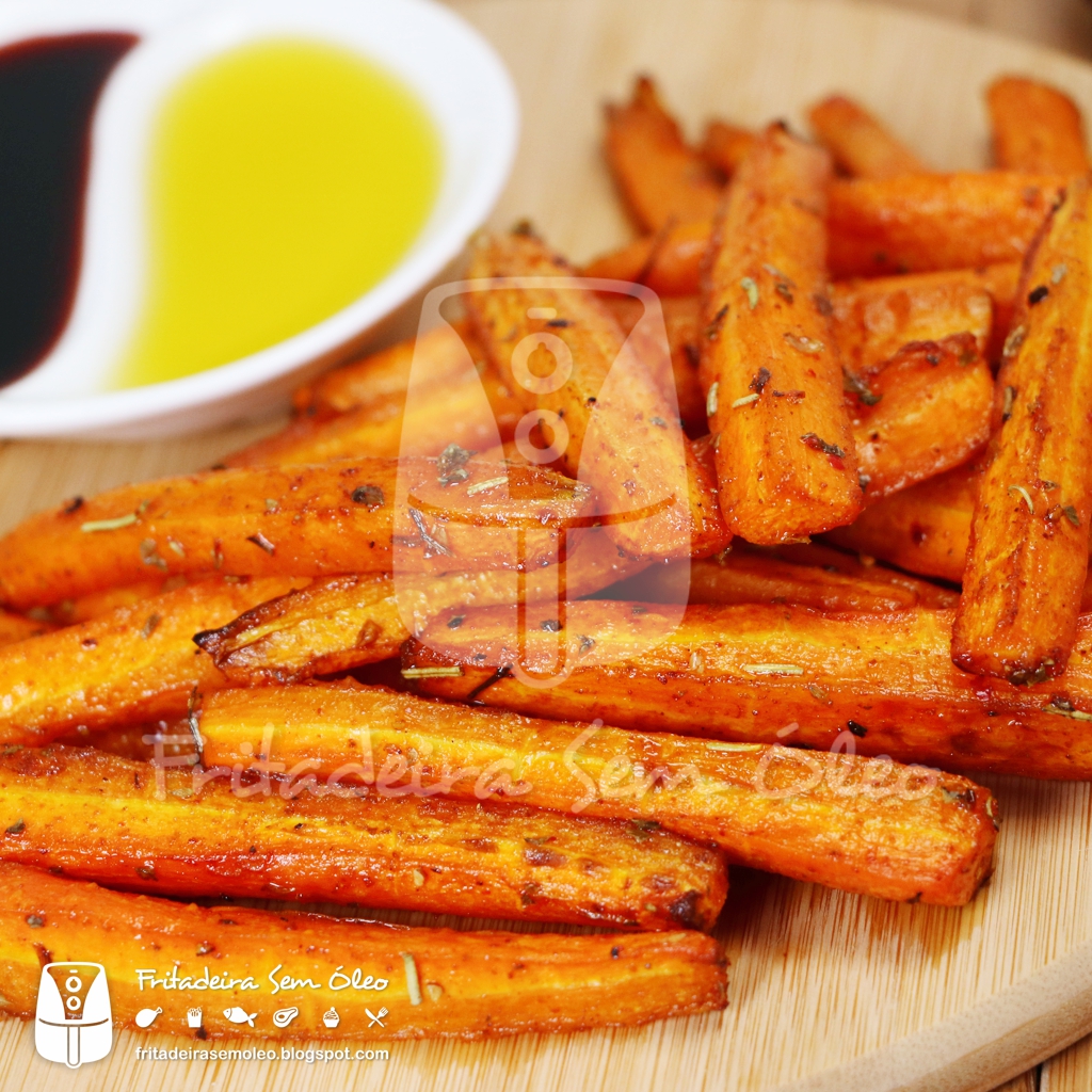 Cenouras Grelhadas Na Airfryer Fritadeira Sem óleo Receitas Airfryer