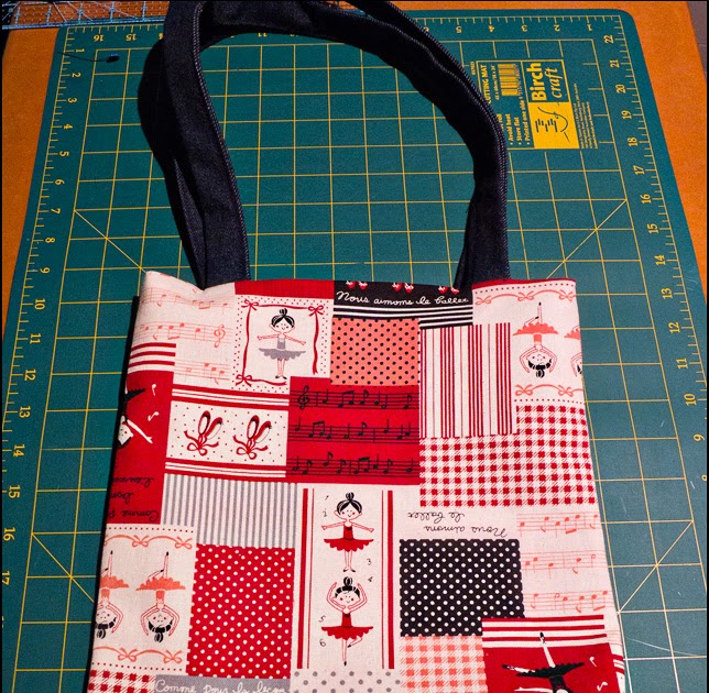 paws & re-thread: tutorial: sew a tote bag