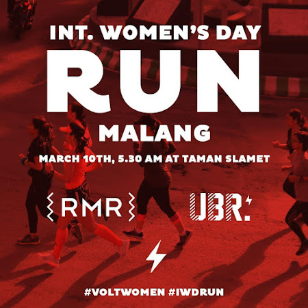 International Women's Day Run Malang • 2018 International Women's Day Run • 2018 Malang