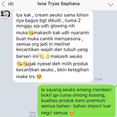 Aeuko Cream pemutih aman Aeuko Cream pemutih