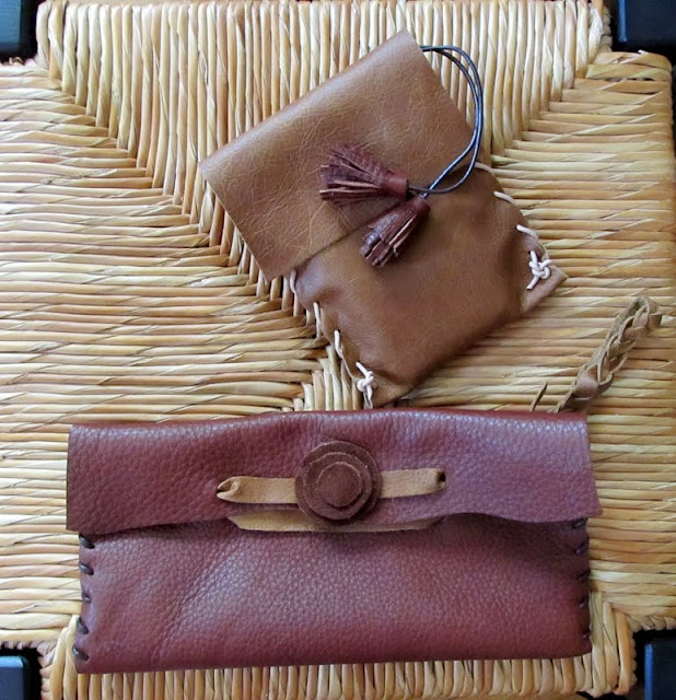 WobiSobi Easy Leather Clutch