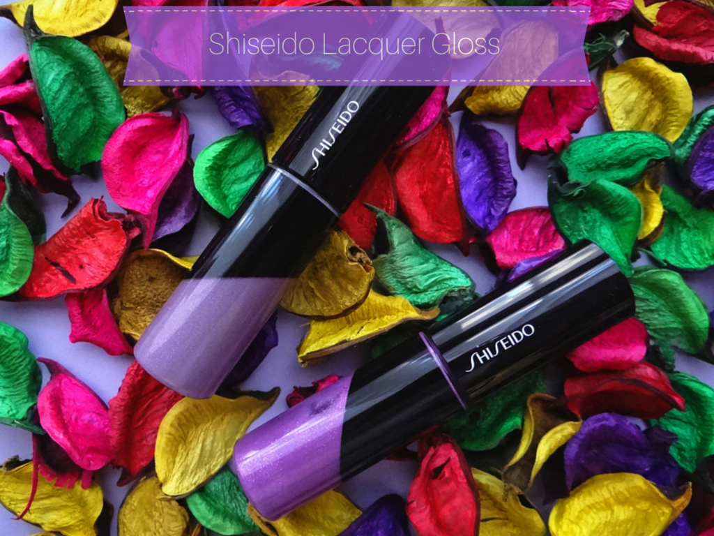 Festiwalowy trend alert czyli fioletowe usta z Shiseido Lacquer Gloss