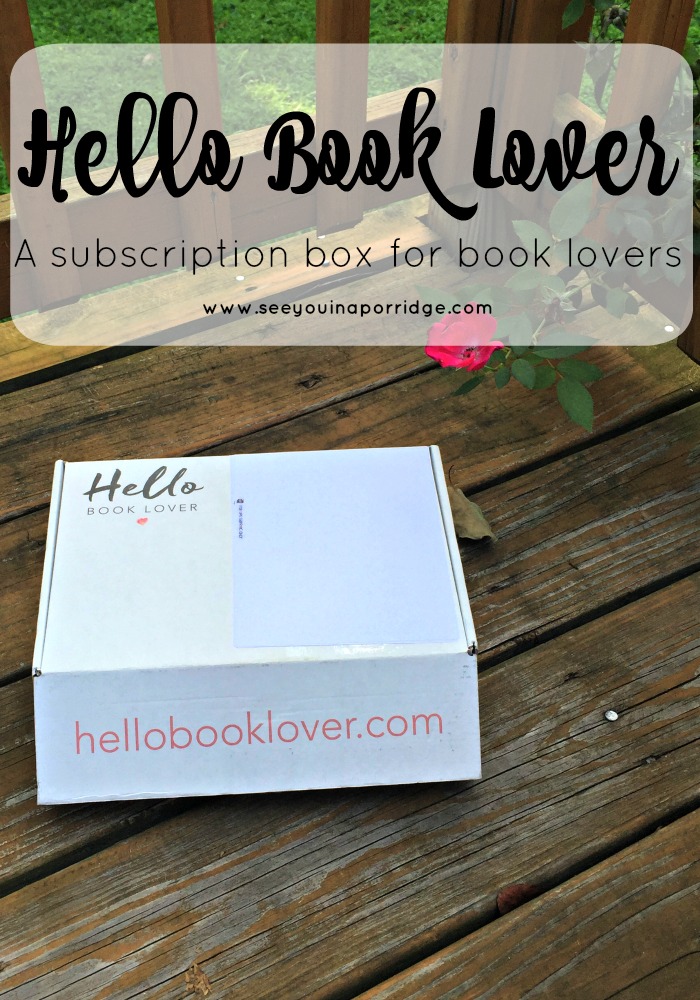 Hello Book Lover - A subscription box for book lovers!