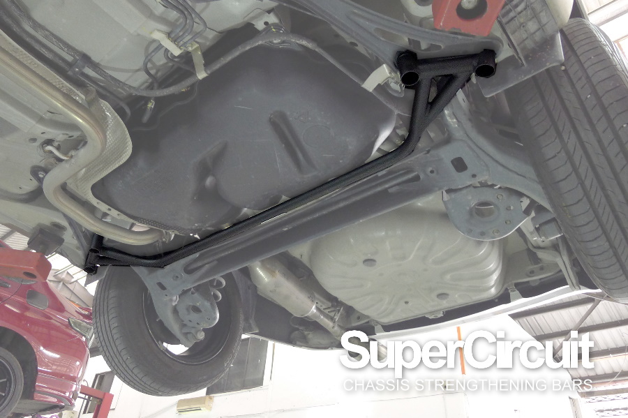 SUPERCIRCUIT CHASSIS STRENGTHENING BARS Toyota Vios (NCP151) Rear