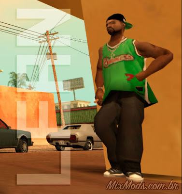 gta sa mod encostar nas paredes
