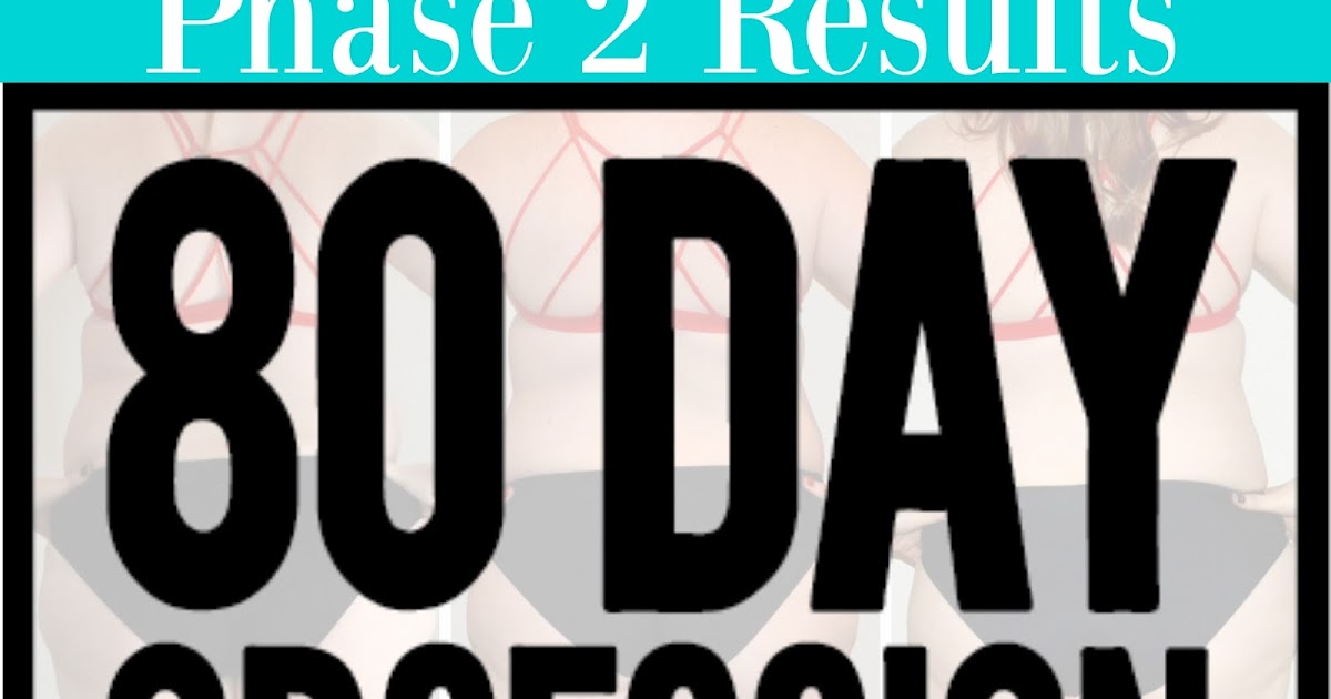 Connect the Dots Ginger  Becky Allen: 80 Day Obsession: Phase 2 Results