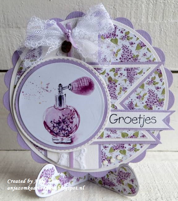 Anja Zom kaartenblog Perfumed paper