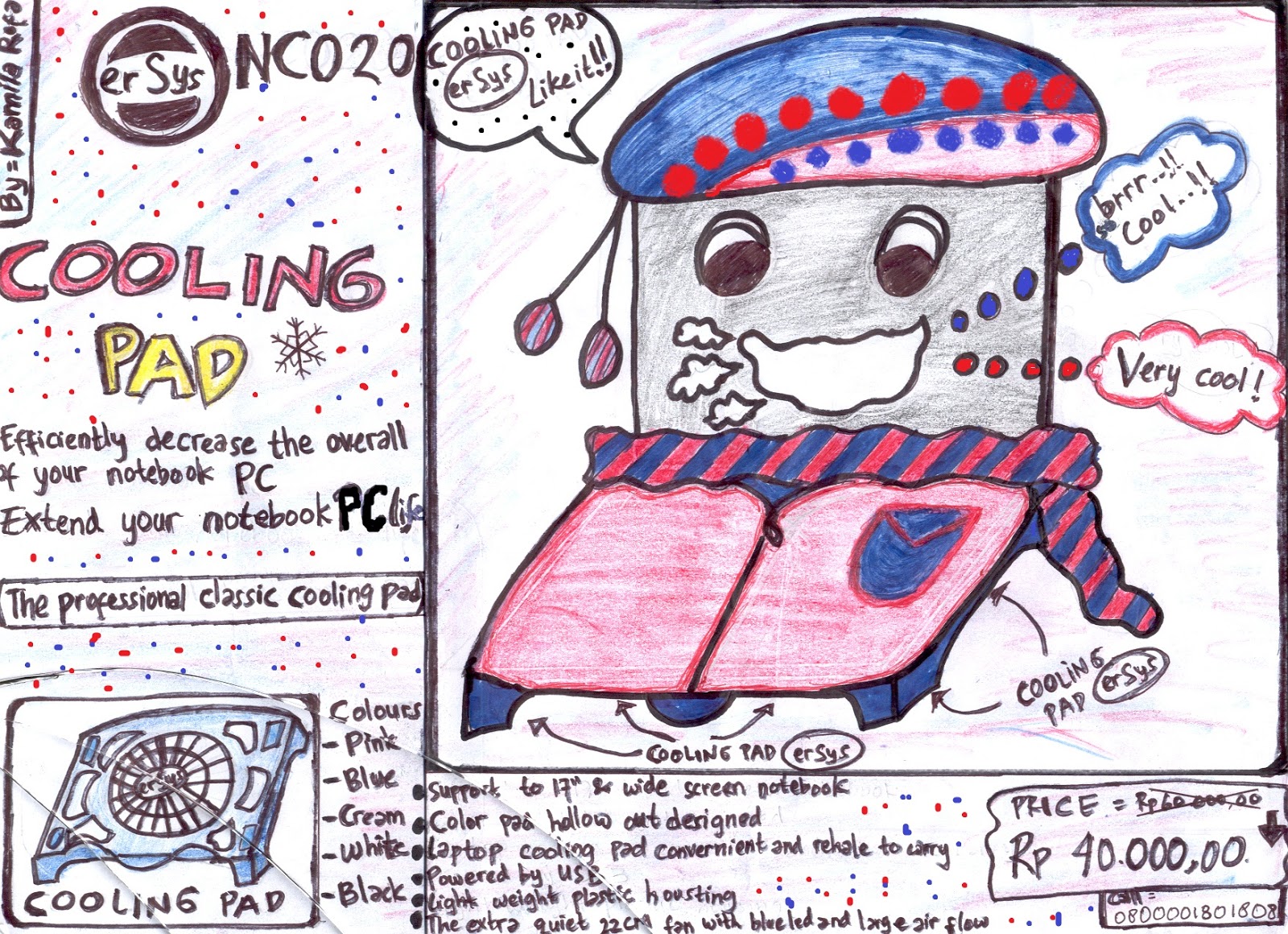 Contoh Sketsa Gambar Iklan Sobsketsa