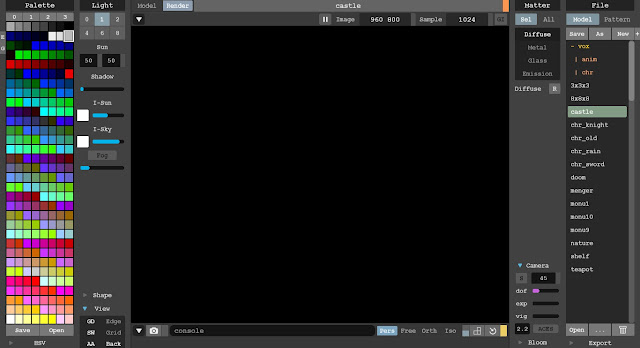 Magica voxel blank screen render Magica voxel blank screen render