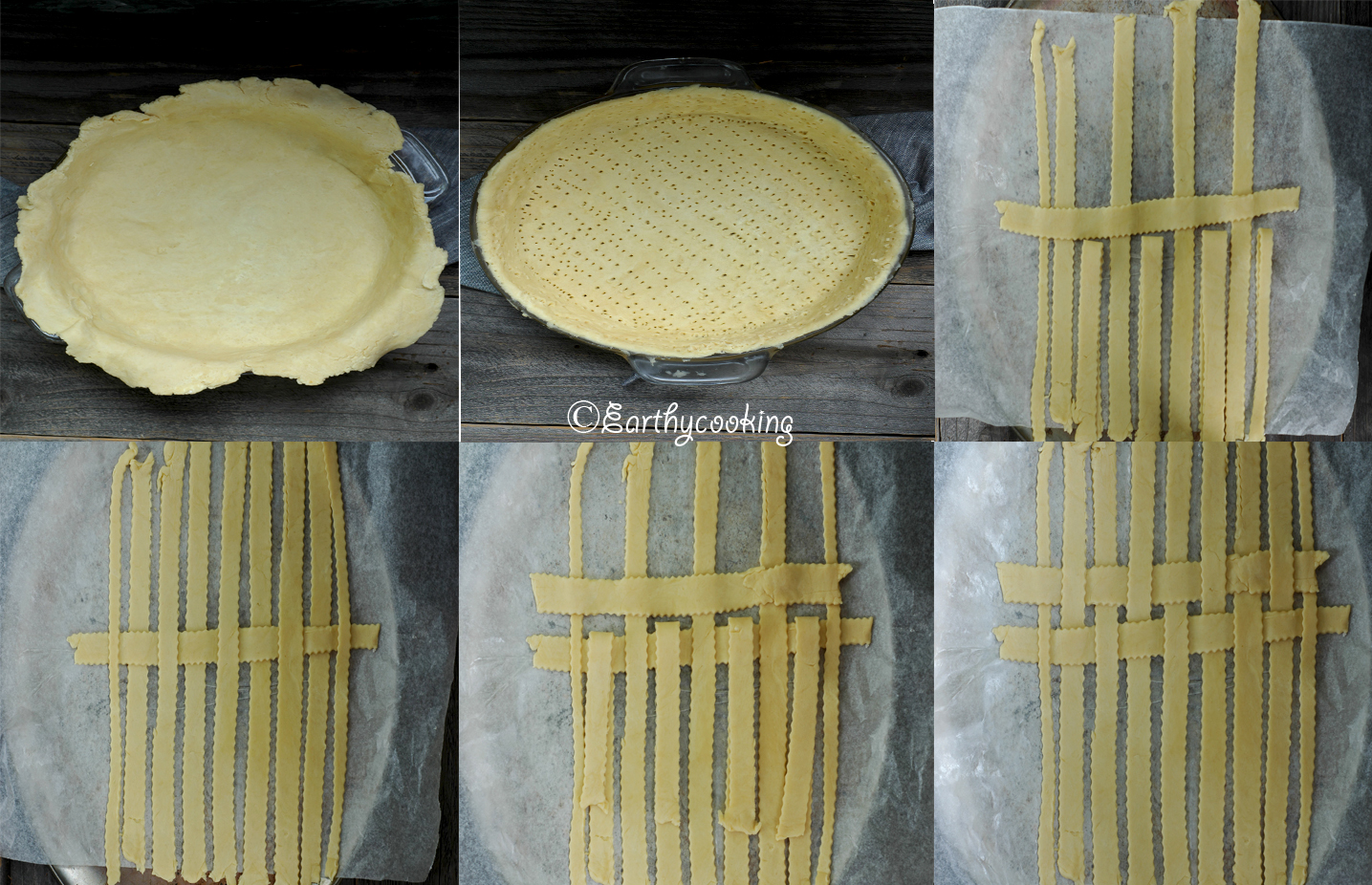 Earthycooking Vegan LatticeTopped Apple Pie