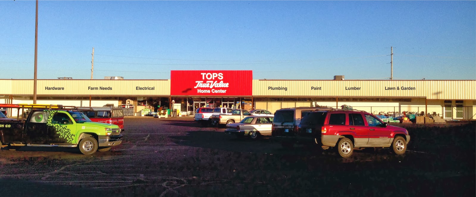 Franchise business gets a signage facelift Local True Value Franchise