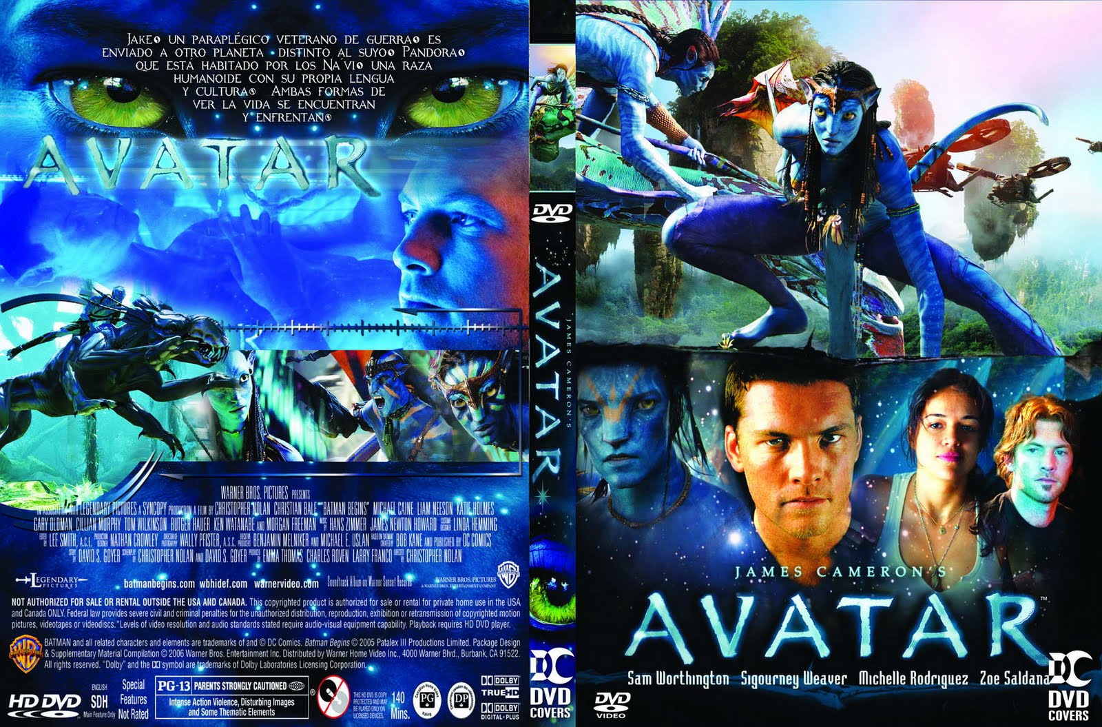 Cover avatar dvd