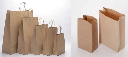 cómo hacer bolsas de papel kraft, hacer bolsas de papel estraza