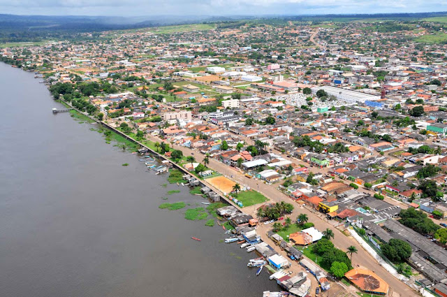 vista aérea Altamira Pará
