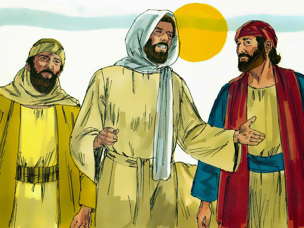 Escola Dominical Infantil Visuais Jesus aparece aos discípulos no caminho de Emaús