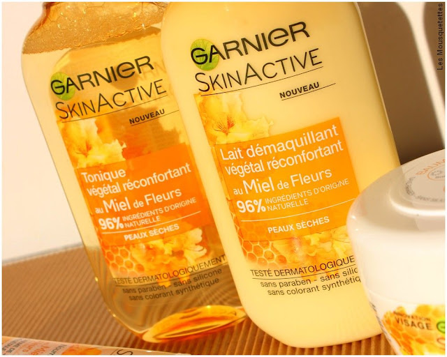 Miel de Fleurs, la gamme SkinActive de Garnier - Lait végétal démaquillant - Blog beauté