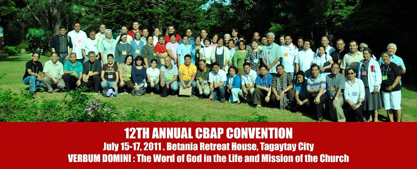 Verbum Domini: CBAP 12th Annual Convention