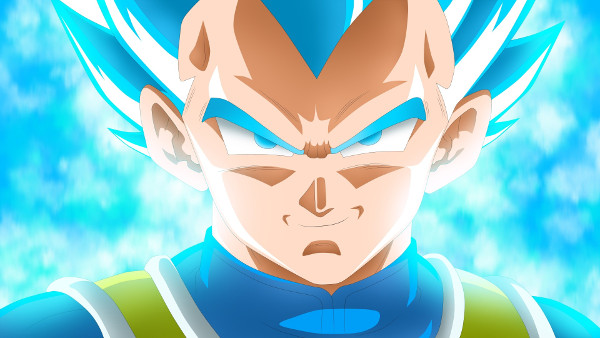 Super Saiyan Bleu Vegeta Dragon Ball Super - Fond d'Écran en Full HD