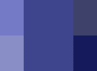 Royal Blue королевский синий Монохроматическая палитра Осень-зима 2014 Pantone модные популярные цвета