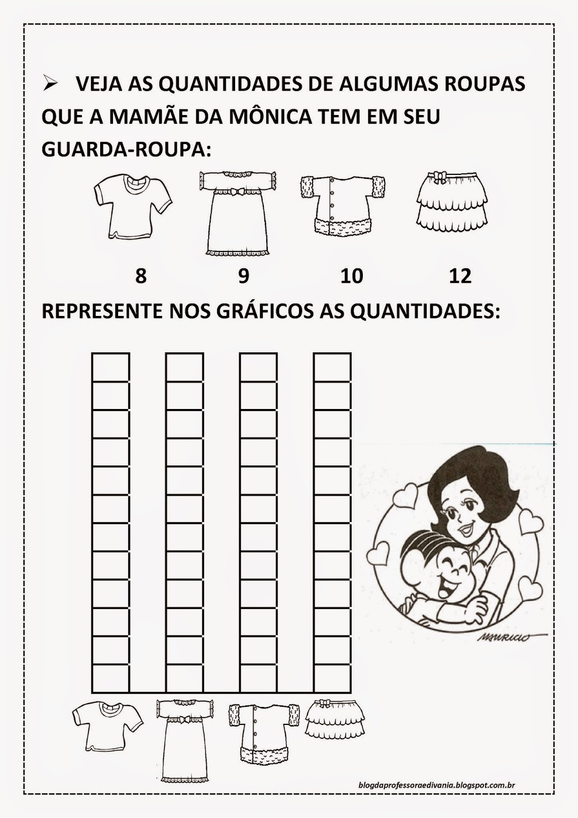 Atividades Dia Das Maes Matematica - BRAINCP