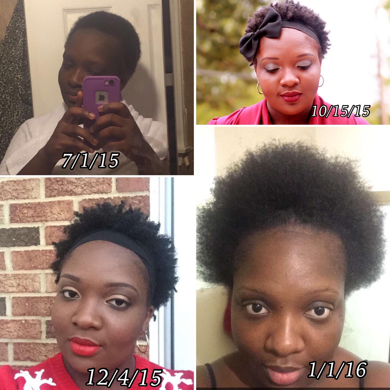 6 Months Natural Hair Update Raliat Oyinlola