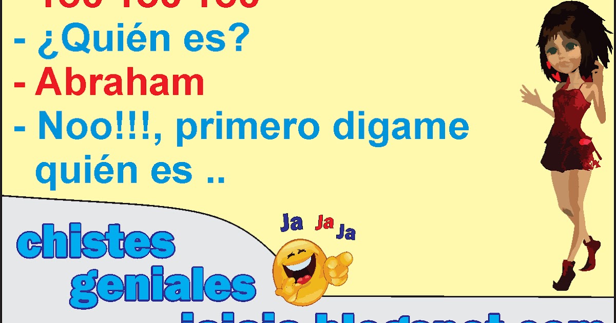 Abraham la puerta jajaja Grupo de Chistes