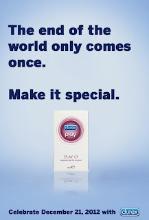 Publicidad de preservativos Durex y el fin del mundo