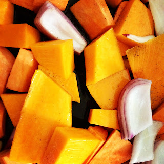 Butternut Squash and Sweet Potato Soup