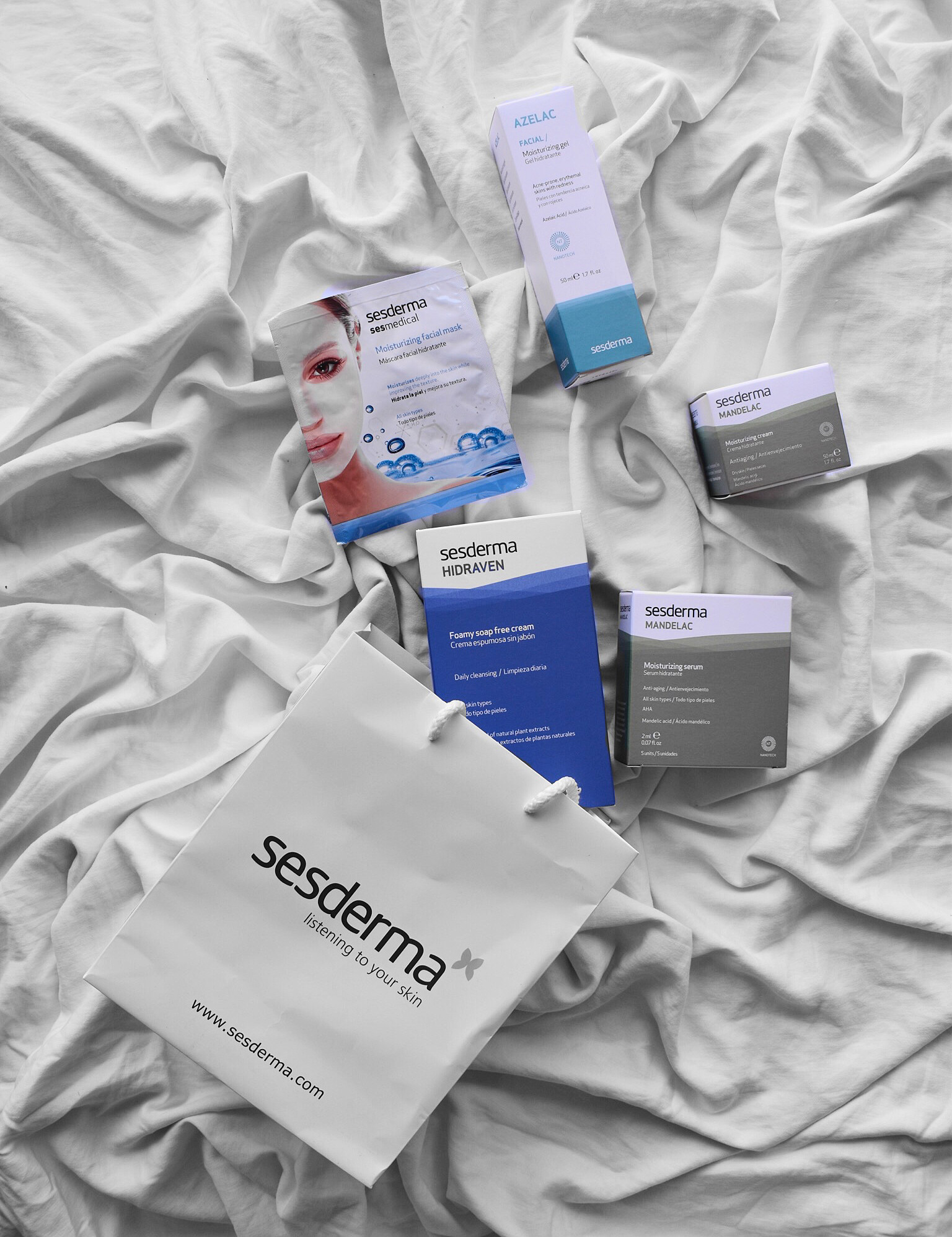 Sesderma - the best of. Czym jest Mandelac, Azelac i Hidraven?