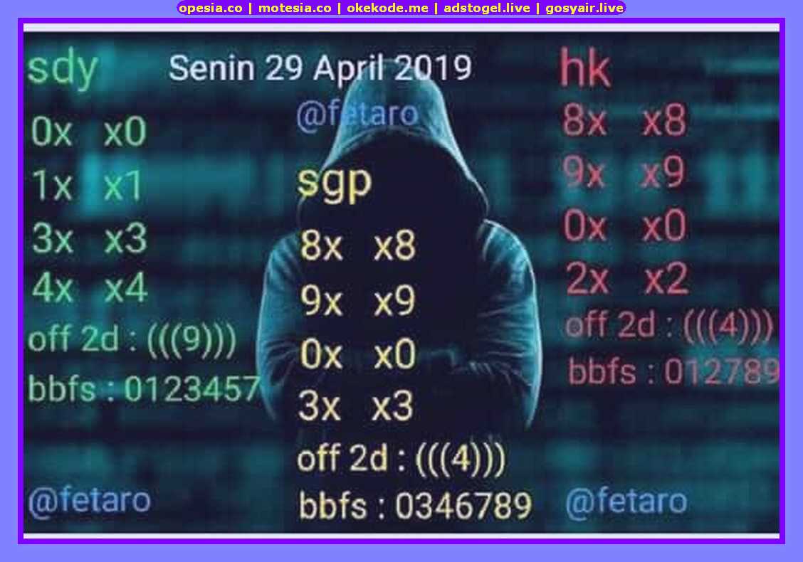 Forum Syair Hk Full Senin 29 April 2019 Okekode