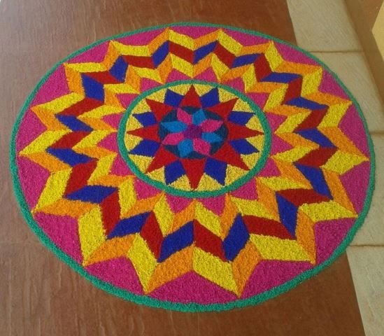 simple and easy rangoli designs with dots for home